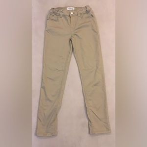 Girls tan jeans size 12